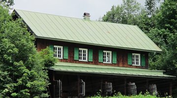 Schützenhaus an der Leidtobelbrücke