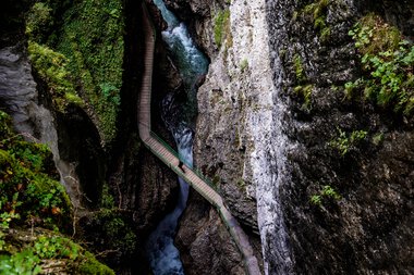 © Kleinwalsertal Tourismus eGen • Breitachklamm • Photographer: Domink Berchtold
