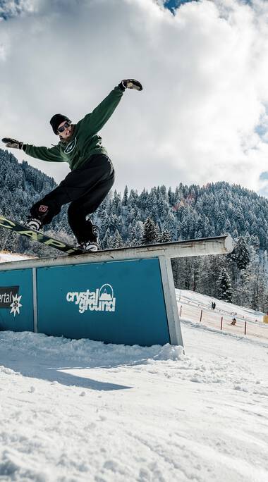 © Kleinwalsertal Tourismus eGen • Crystal Ground • Fotograf: Stefan Eigner
