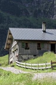 © Kleinwalsertal Tourismus eGen • Bernhards Gemstelhütte • Fotograf: Frank Drechsel